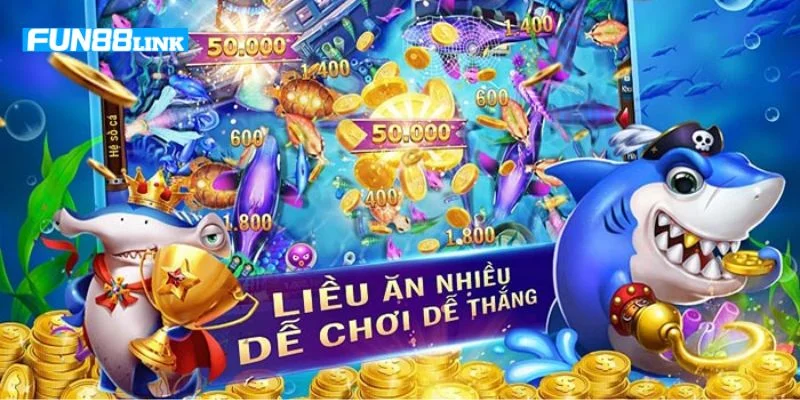 Chơi bắn cá ăn tiền hiệu quả sẽ giúp tăng tỉ lệ săn cá thành công.