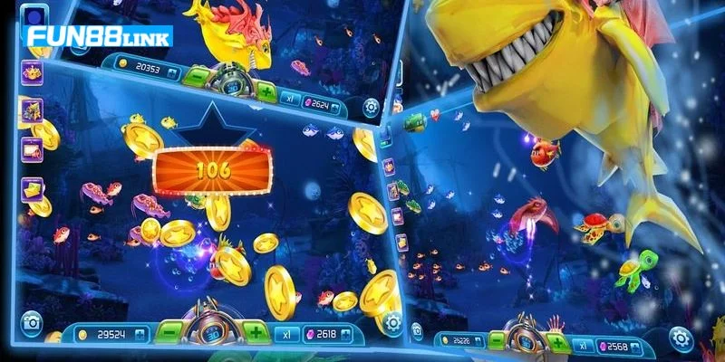 Fun88 mang đến sân chơi săn cá với giao diện cuốn hút, đã mắt.
