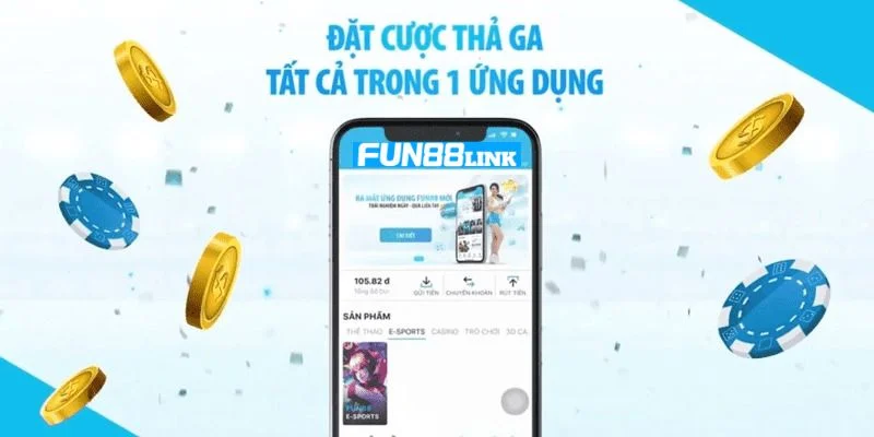 Người chơi có thể dễ dàng tải game tài xỉu online Fun88 app về máy.